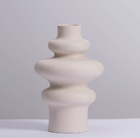 Modern Ceramic Vase for Home Decor (Single Piece)